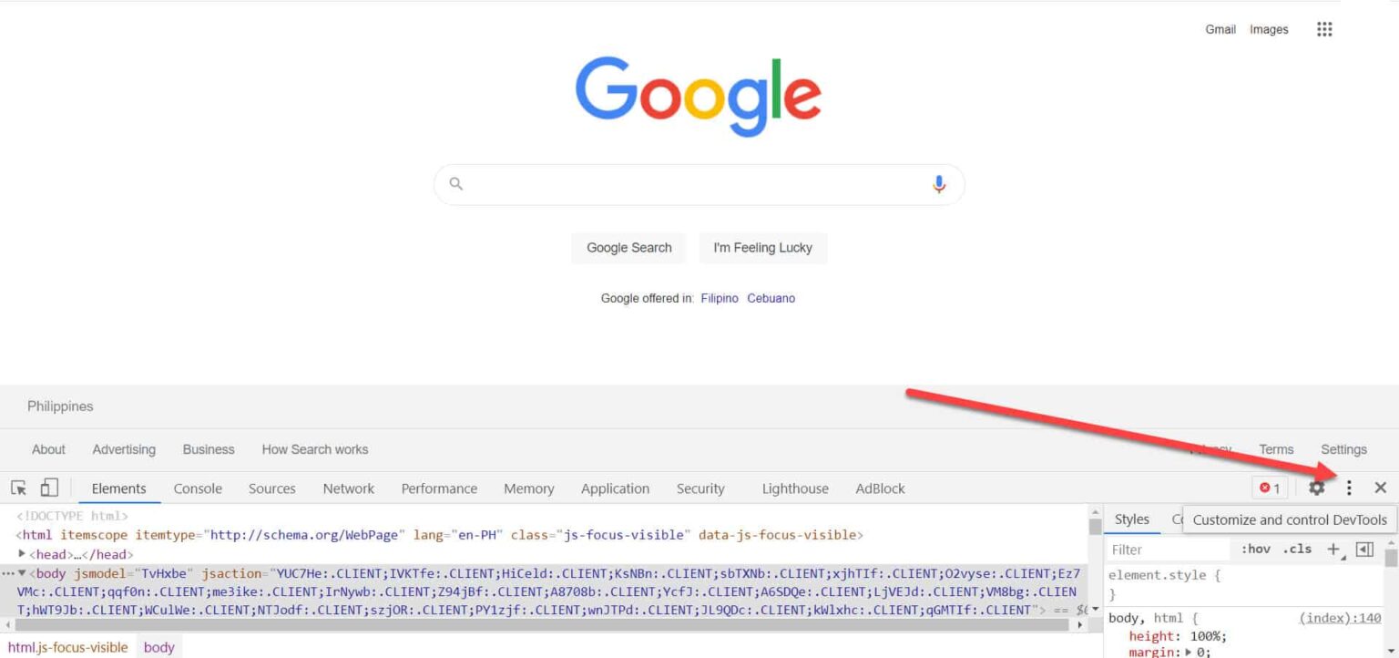 see google search results for other locations