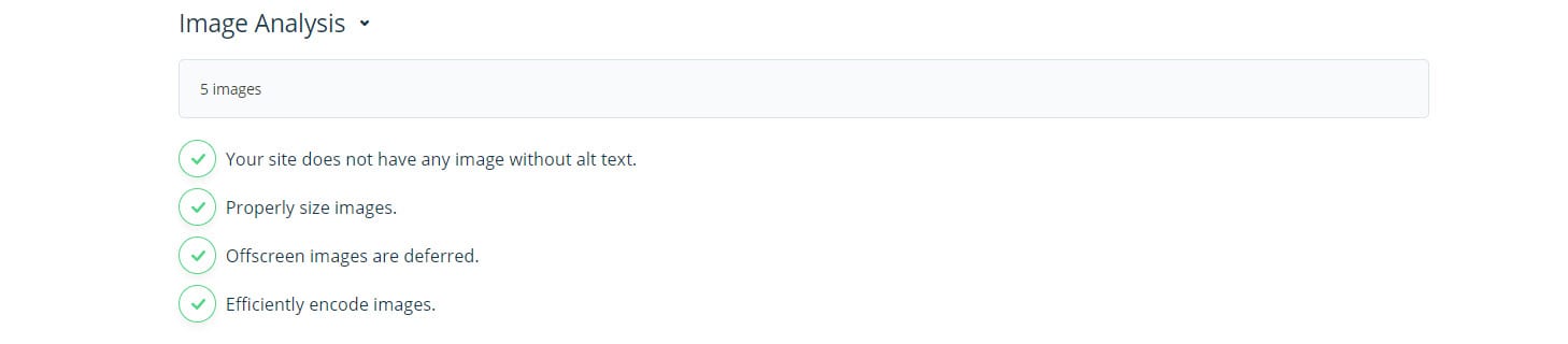 siteauditor image analysis