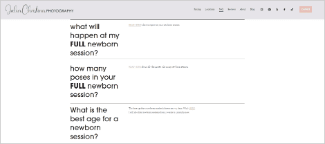 example of optimizing for voice search by integrating long-tail keywords into website content and creating an faq page with concise, natural language answers.
